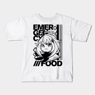 Emergency Food Paimon Kids T-Shirt